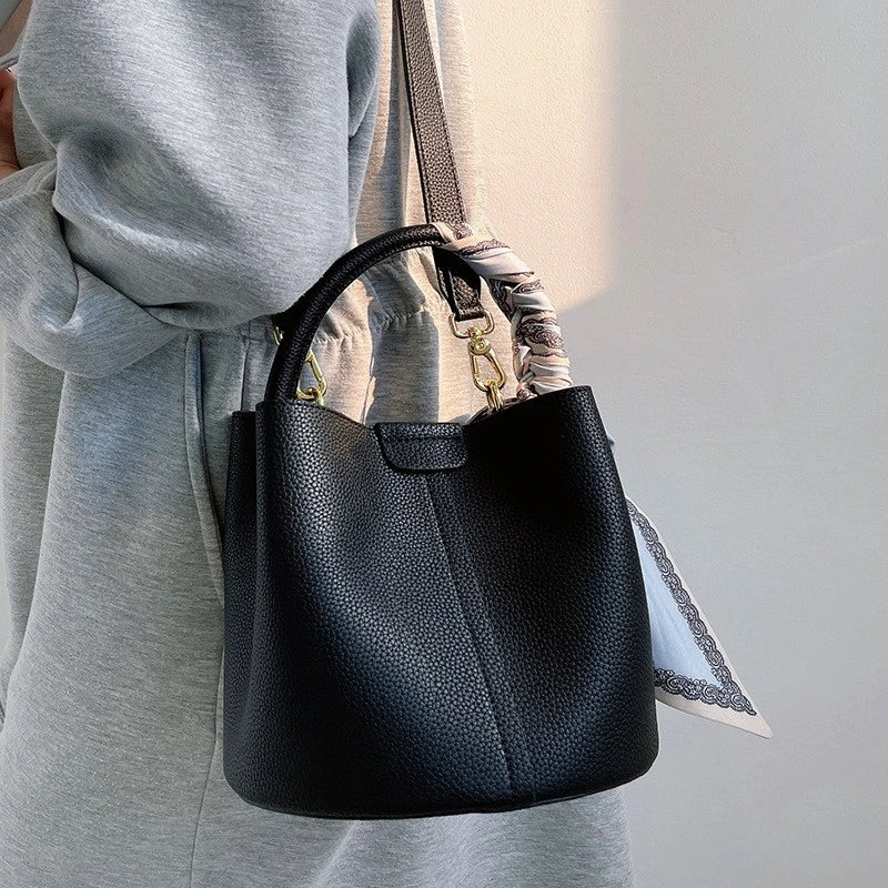 Hot Sale Women Hand Bags Bucket Shape Shoulder Crossbody Bag Ladies Messenger Bags Women Handbags