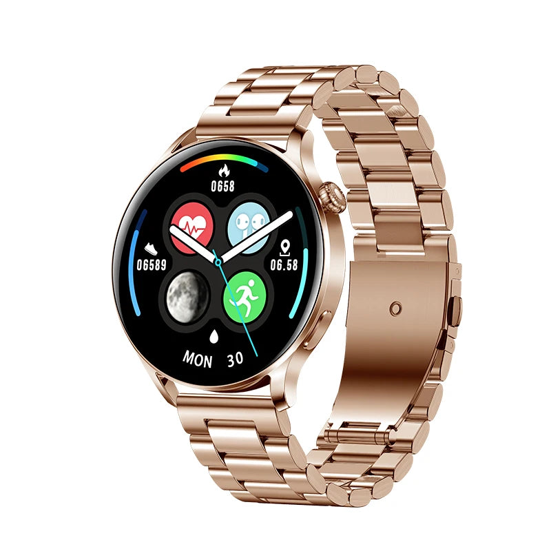 HTech New Arrival 2025 AK37 Smart Watch Round Screen Smart Sport Watches for Men Digital Watch AK37 SmartWatch