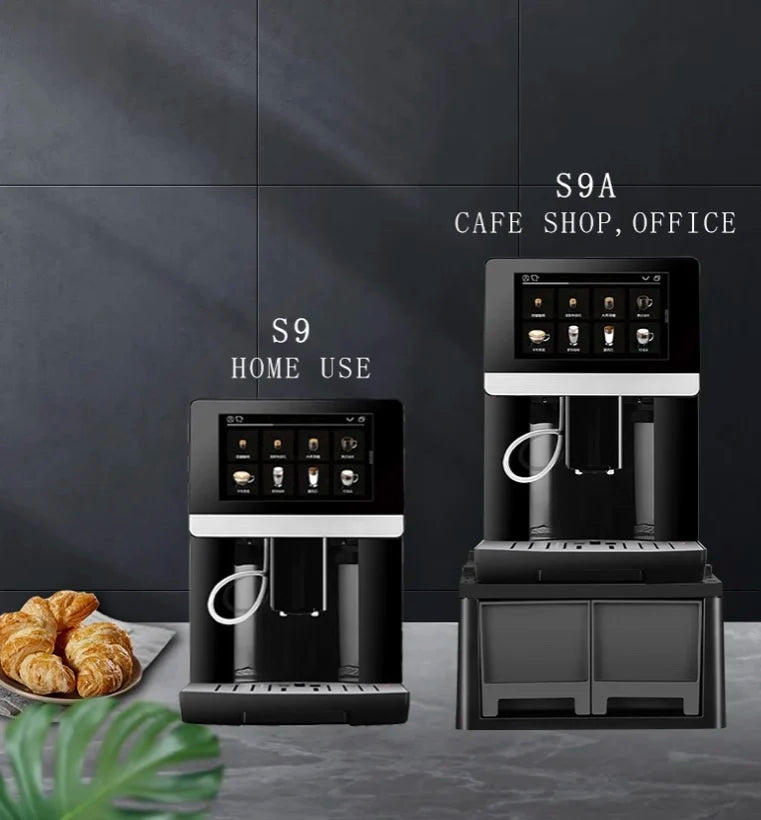 2025 Hot Sale Commercial Full Automatic Coffee Machine with with Grinder Cappuccino Latte Americano