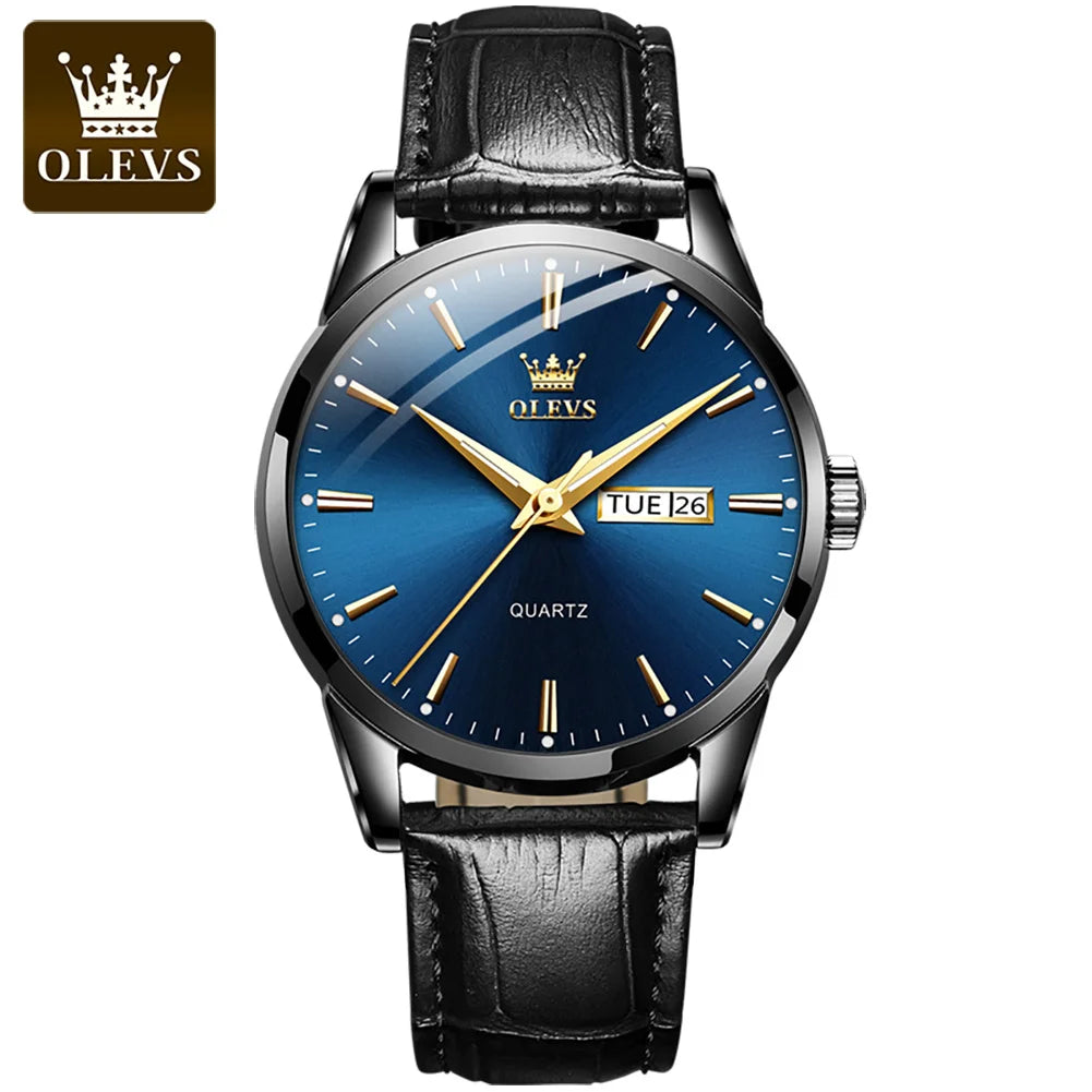 2024 OLEVS Brand 6898 Japan Movement Fashionable Business Watch Ladies Waterproof Ceramic Women's Watches Quartz Wrist Watch