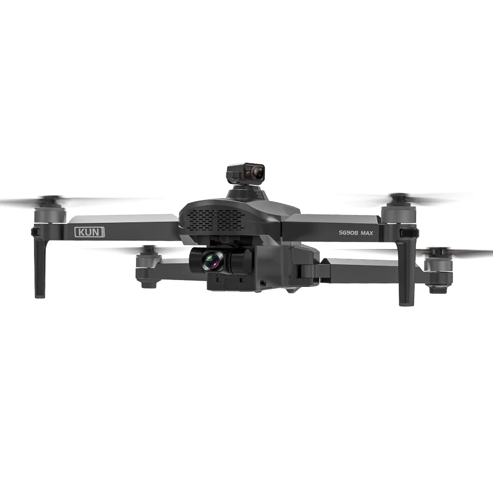 Drop Shipping Sky Fly SG908 MAX GPS Drone 3Axis Gimbal 4K HD Camera Wifi FPV Profesional 3KM Brushless Quadcopter VS SG906 Max