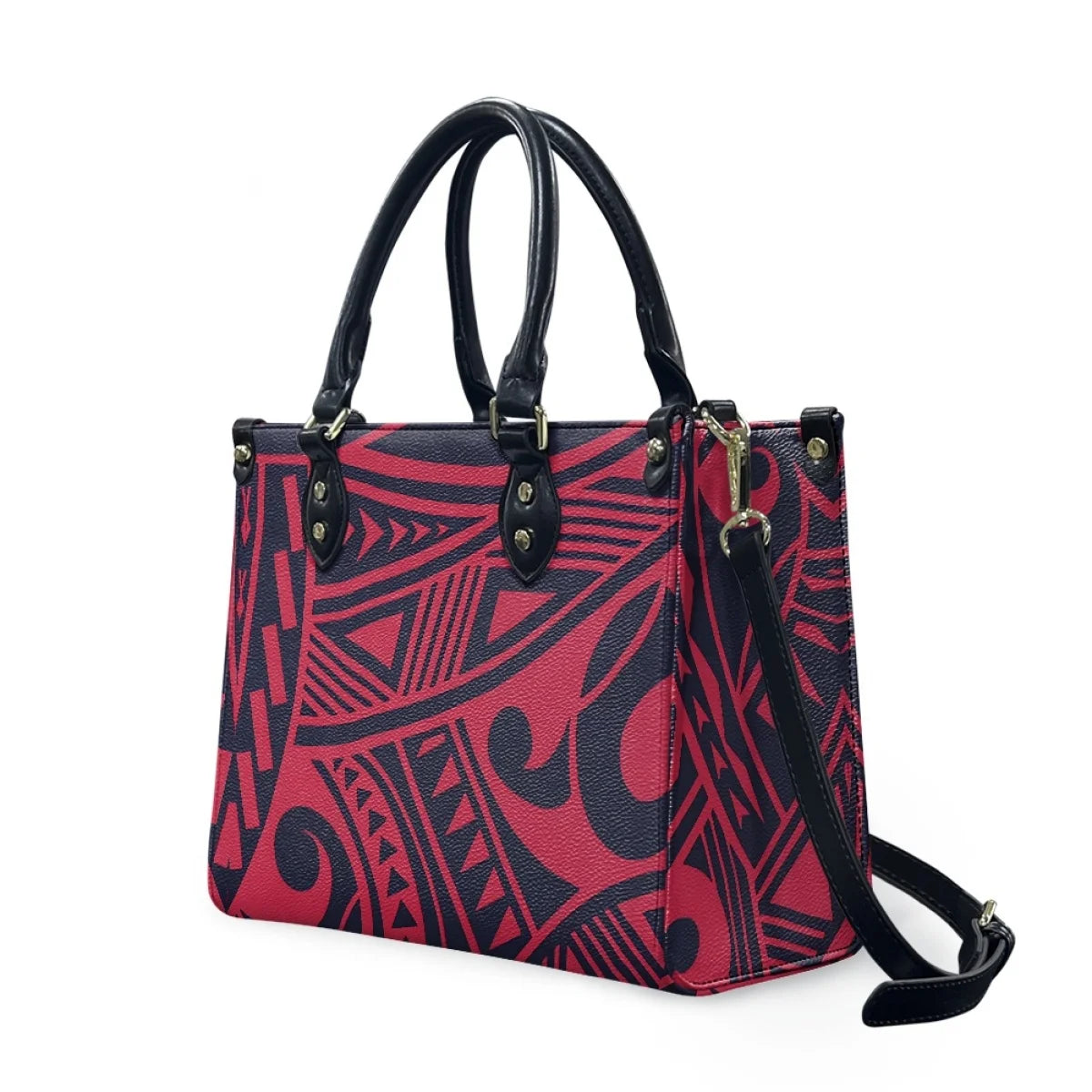 Customize Women's Handbag Leather Bags Women Handbags Ladies Wholesale Custom Polynesia Hawaiian Style Handbags for Women Luxury
