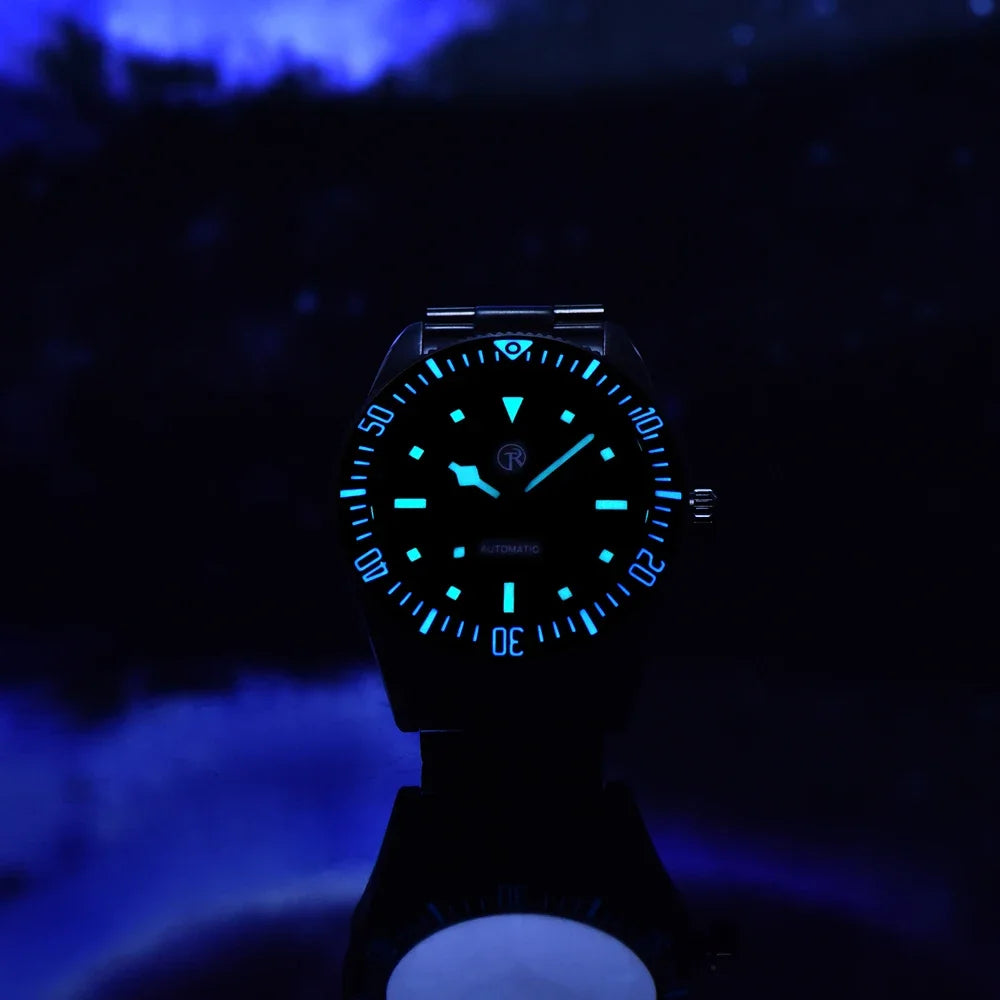 NH35 Luxury Rollstimi Men's Watches RT-7910 Automatic Mechanical Wristwatch for Men Sports Sapphire Mirror Ceramic Bezel Clock