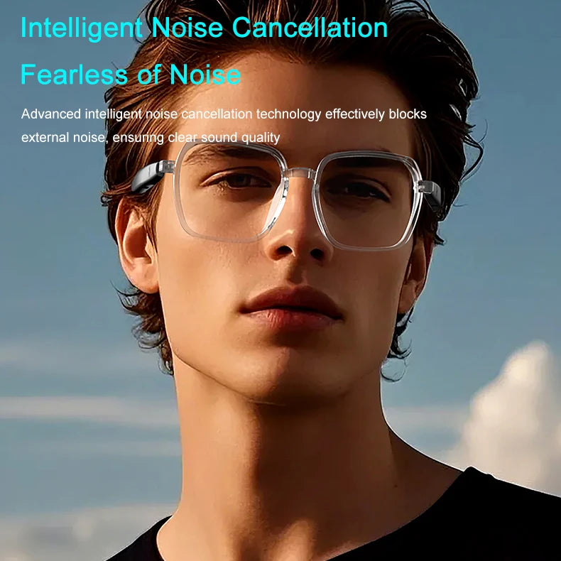 SG-22 Pro Blue Light Blocking Smart Glasses AI Translation Glasses Support Music Playback, Touch Control, Video Call Translation