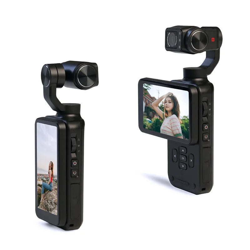 Winait Super 5k Wifi Mini Portable Pocket Digital Video Camera with 3.5'' IPS Screen and Anti Shake