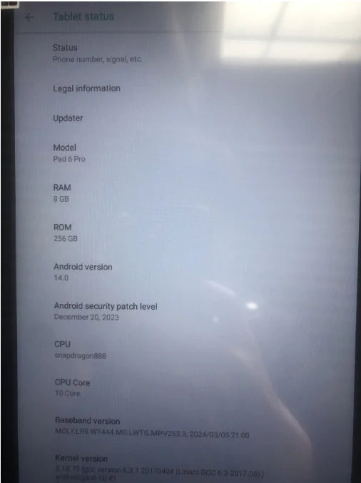 10.1" Ultra-Thin Android Tablet - Dual AI Cameras 8GB+256GB Memory, FHD IPS Touchscreen, 5G WiFi 6 Support, GPS Face ID