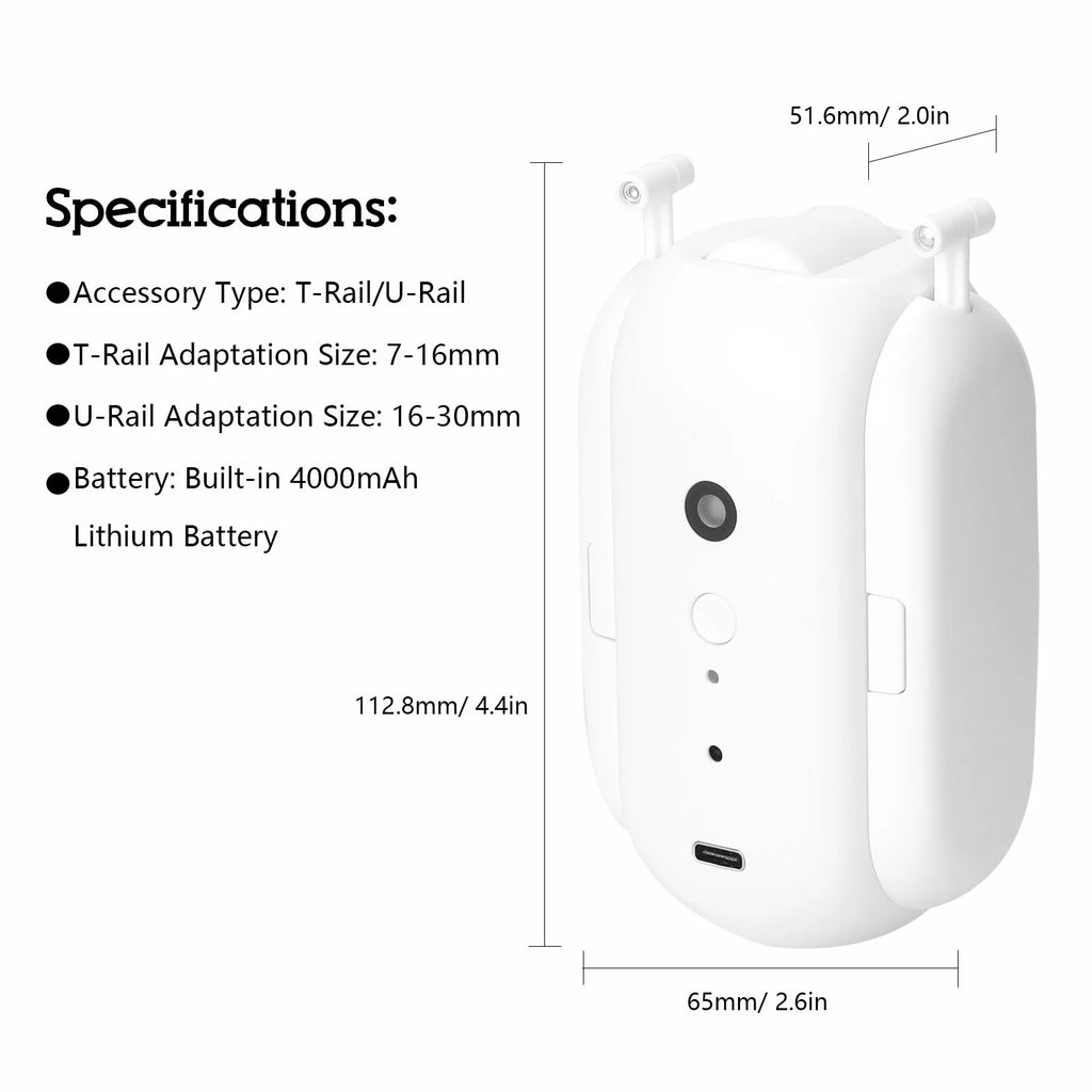 Tuya Wireless Smart Home Curtain Opener with Alexa App Control Auto Rod Type Electric Motor Bot Robot-Smart Curtain