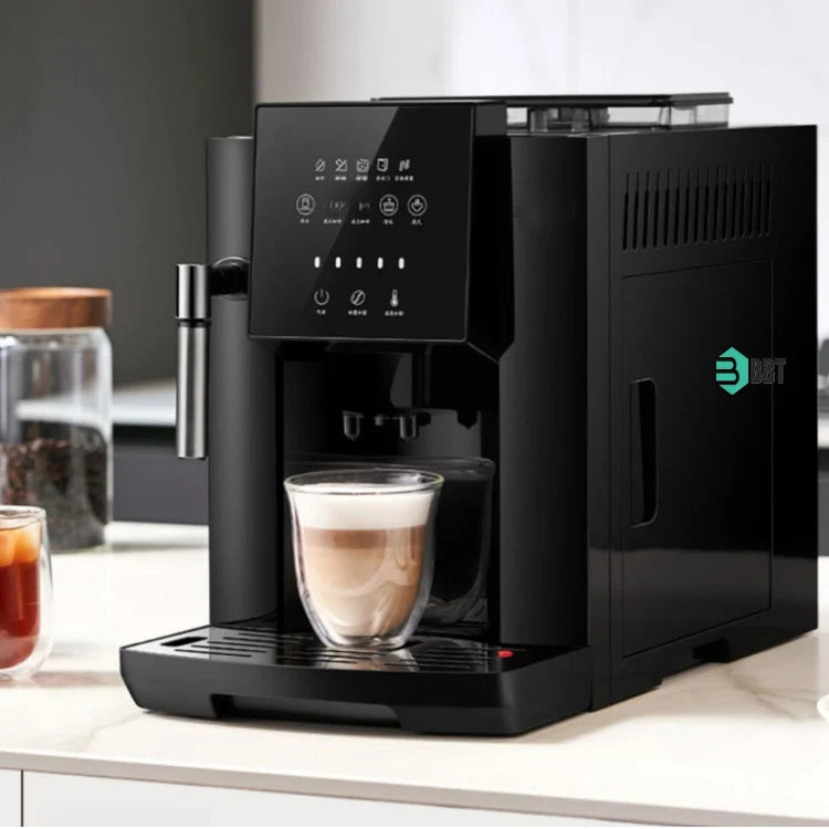 Professional Italian Espresso Coffee Maker Machine HomeUse One Click Super Automatic Coffee Machine for Restaurants Hotels