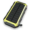ES960S 20000mAh Solar Power Bank Nightlight Wireless Charger 3 USB Charging Ports Multifunction Phone Charger for Travel Hiking