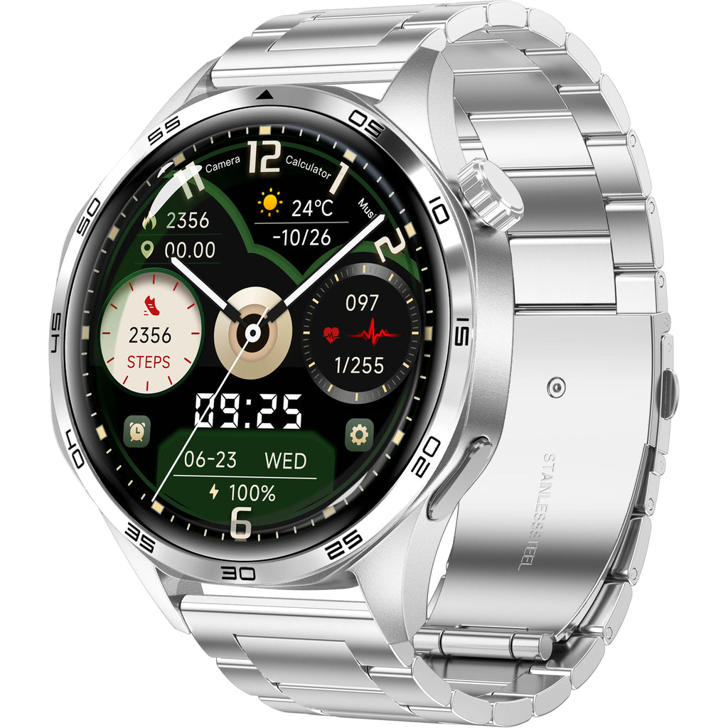 VALDUS 300mAh Battery Blood Pressure Monitoring IP67 Smartwatch Drink Water Reminder Voice Assistant Watch5 Pro Smart Watch