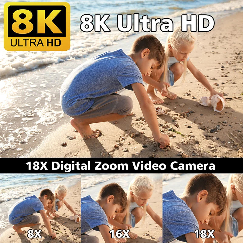 Professional Photo 8K Camera Dslr 8K Video Camera 120Fps Small Best Camera for Youtube Video