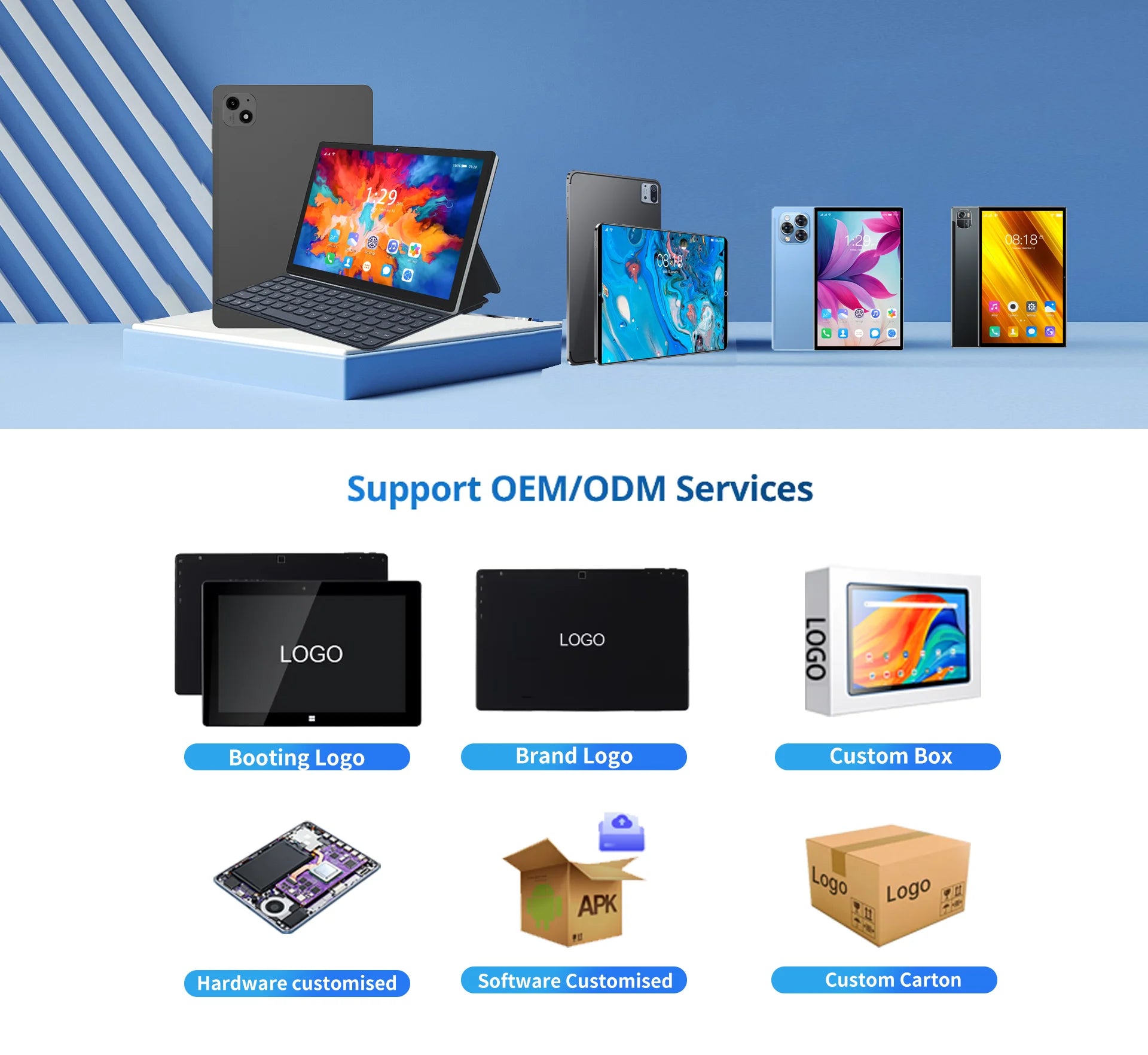 10.I Inch Wifi Tablet PC With Keyboard and Pen Android 15.0 8GB+128GB Android PAD 6S Touch Screen Pad Drawing Tablet for School