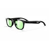 F09 AI Translation Glasses FM Radio + Wireless Connectivity Smart Glasses with Stereo Speakers to Broadcast Translation Results