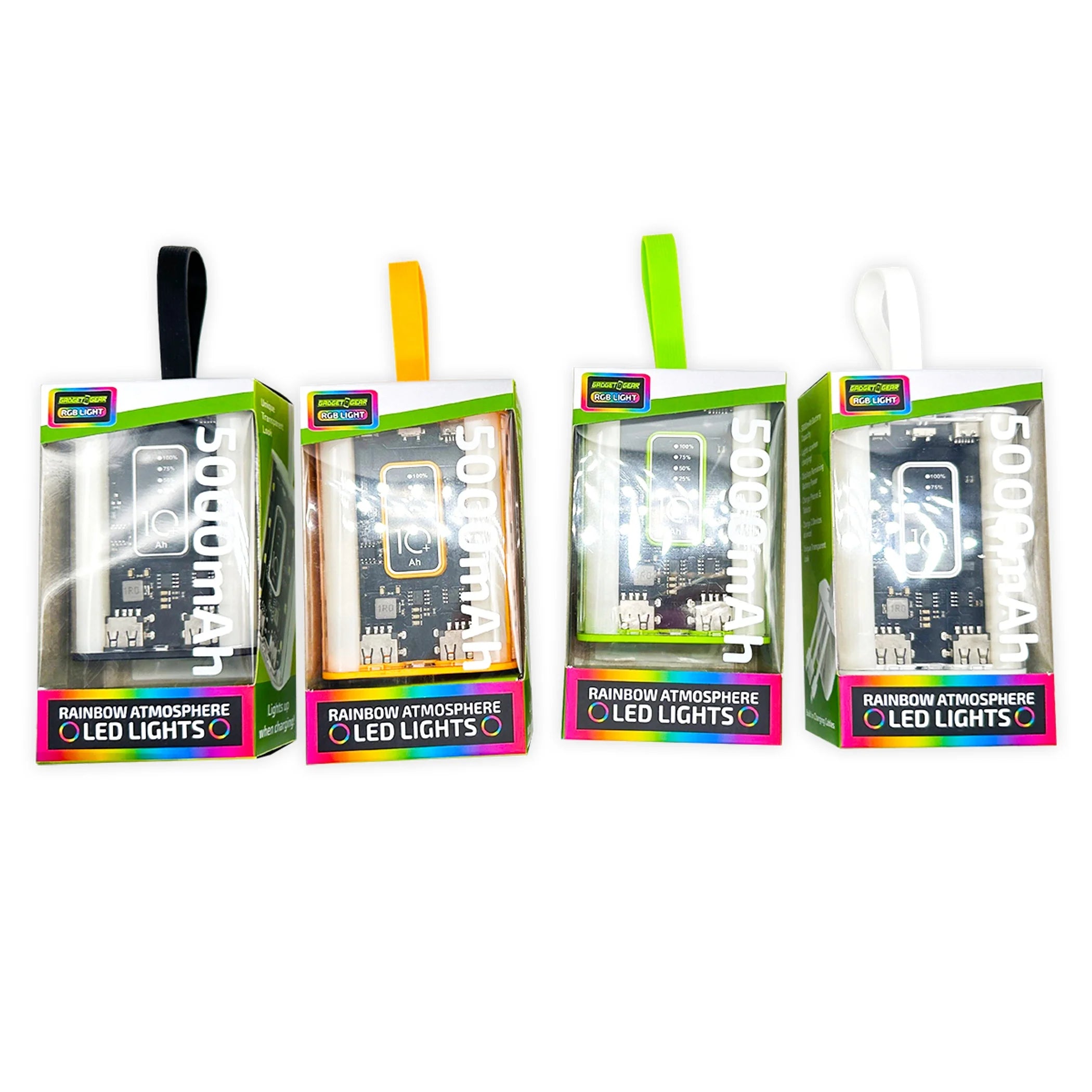 TD Transparent Solar Power Bank with LED Lights High Capacity 100000mah 50000mah and 30000mah Sockets Japan Standard
