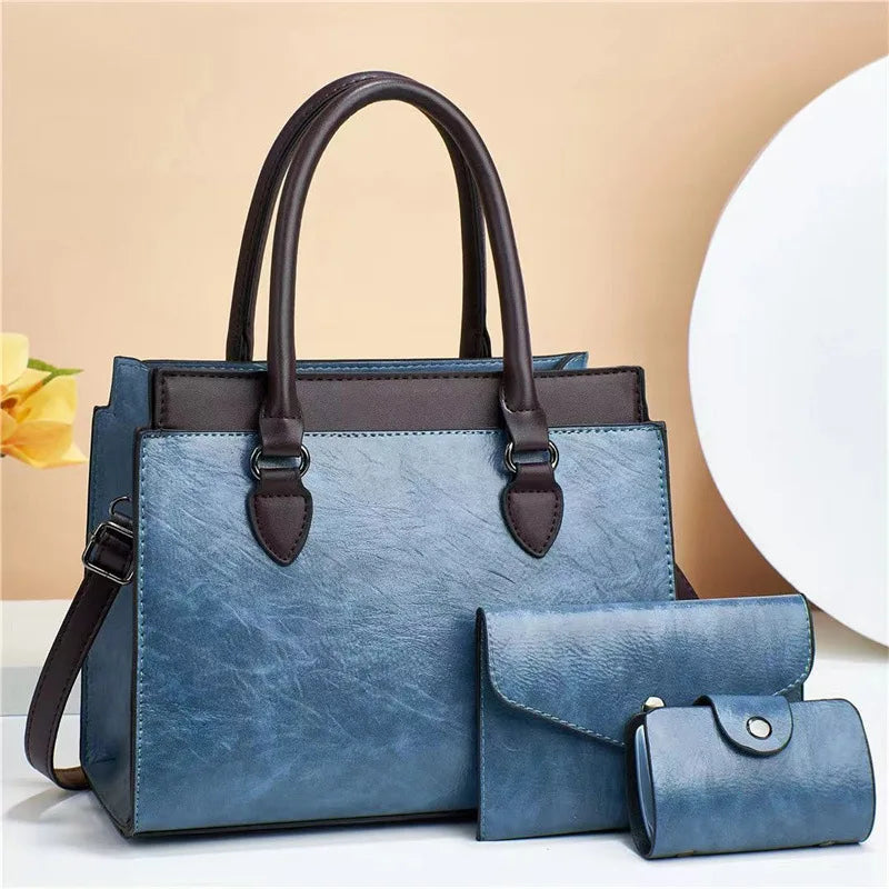 2024 New Three-Piece High Capacity Fashion Trend Messenger Bags Luxury Women's Bags Womens Handbags Tote Bag Handbag Set