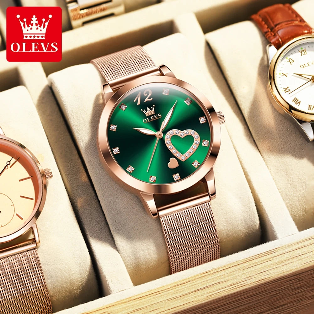 Hot Selling Brand OLEVS Watch 5189 Popular Women's Watches Good Quality Quartz Movement 3ATM Waterproof Ladies Watch