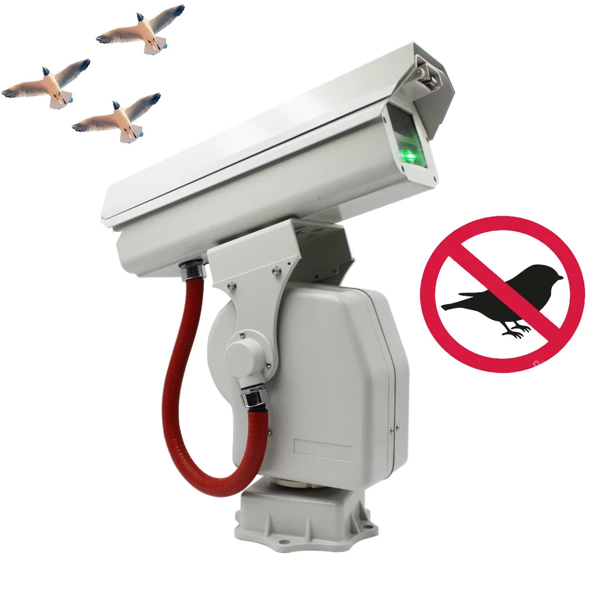 Ptz Long Range Day Night Vision Cctv Ptz Camera for Security Camera System Laser Bird Repellent
