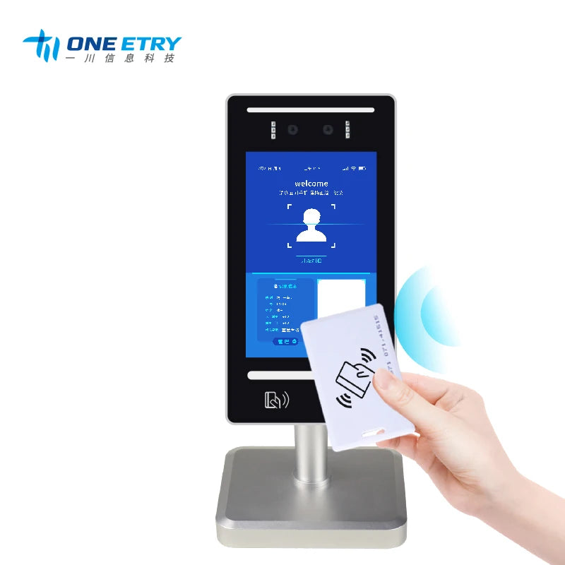 Yichuan ET700R Anti Entrapment Facial Recognition Intelligent Weighing Card Swiping Audio Transmitter Receiver 7-inch Touch