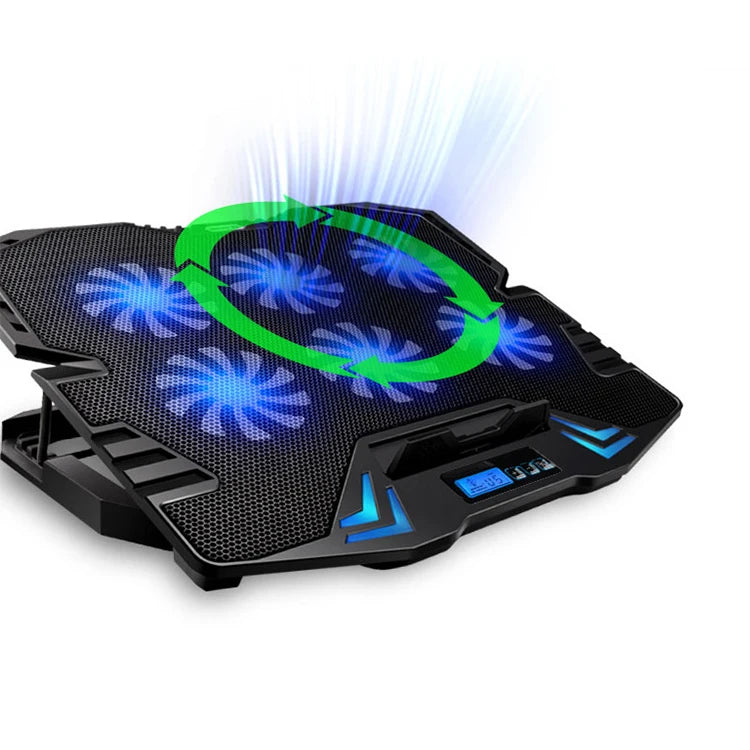 Best Selling Laptop Notebook Tablet Pc Cooler Six Fans Cooling Notebook  Pad