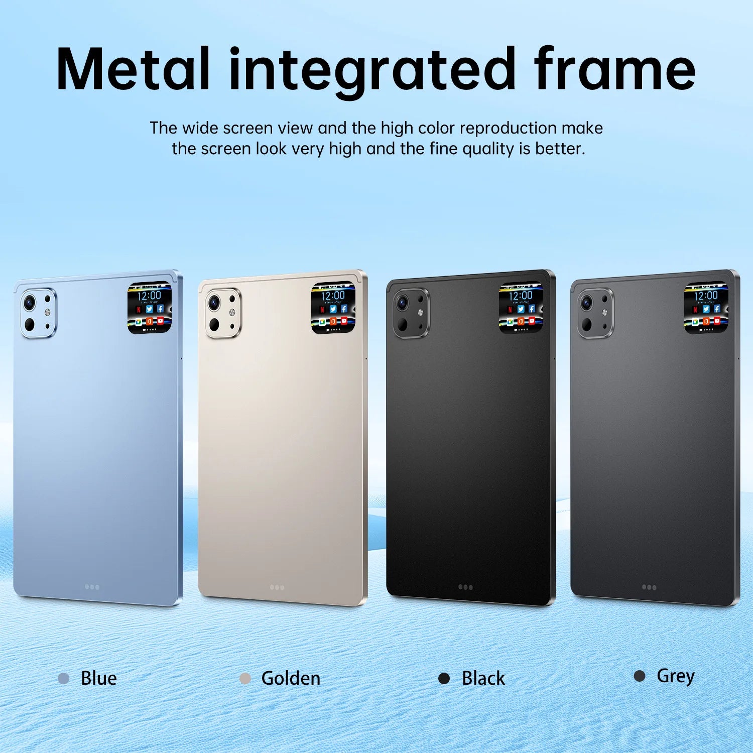 10.1 Inch Android 15 2-in-1 Tablet 16GB RAM 1TB ROM Octa-Core MTK 4G Dual SIM New 1920x1200 Business Study Education 2.0GHz Drop