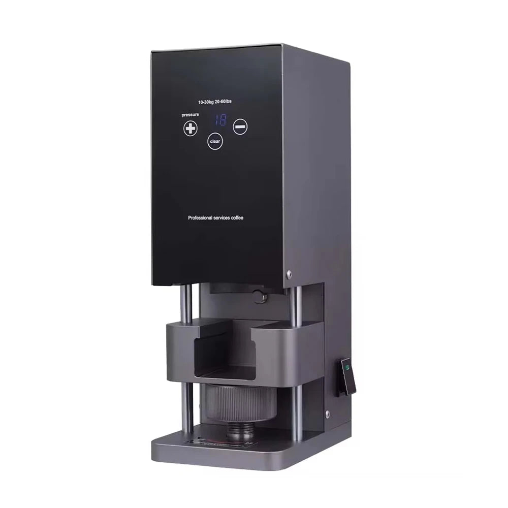 XEOLEO  Commercial 58mm Tamper Machine Aluminum Electric Coffee Powder Press Tool Automatic Coffee Grinder