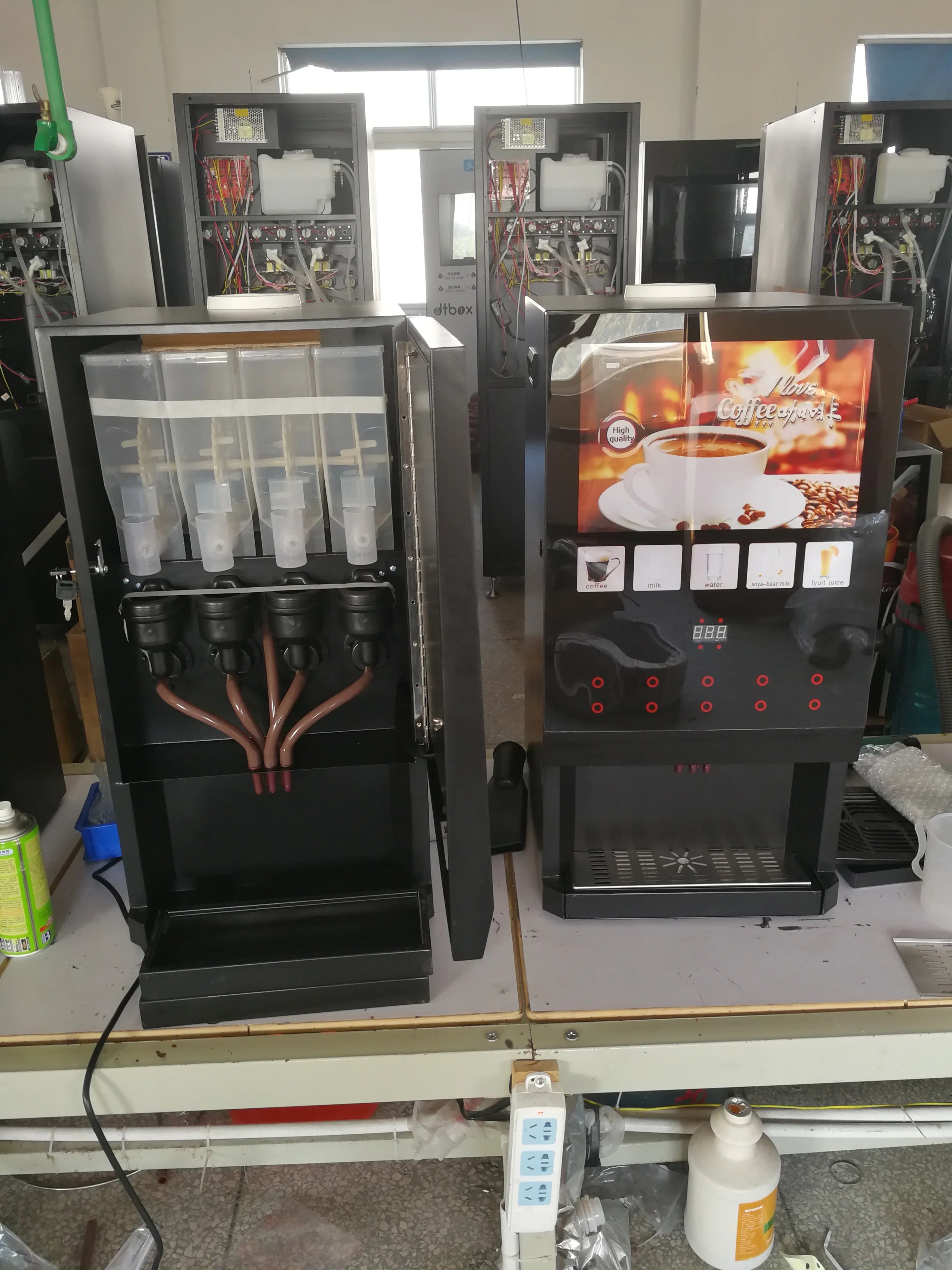 10 Drinks Automatic Coffee Vending Machine for Sale  WF1-404B