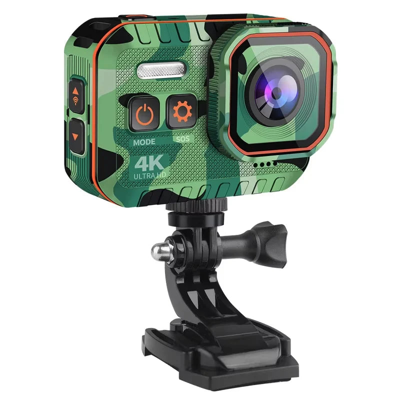 Factory Price  40 Million Pixels 4k 60fps 1080p Sport Camera Action Cam 4k Camera 360 Degree Action Camera