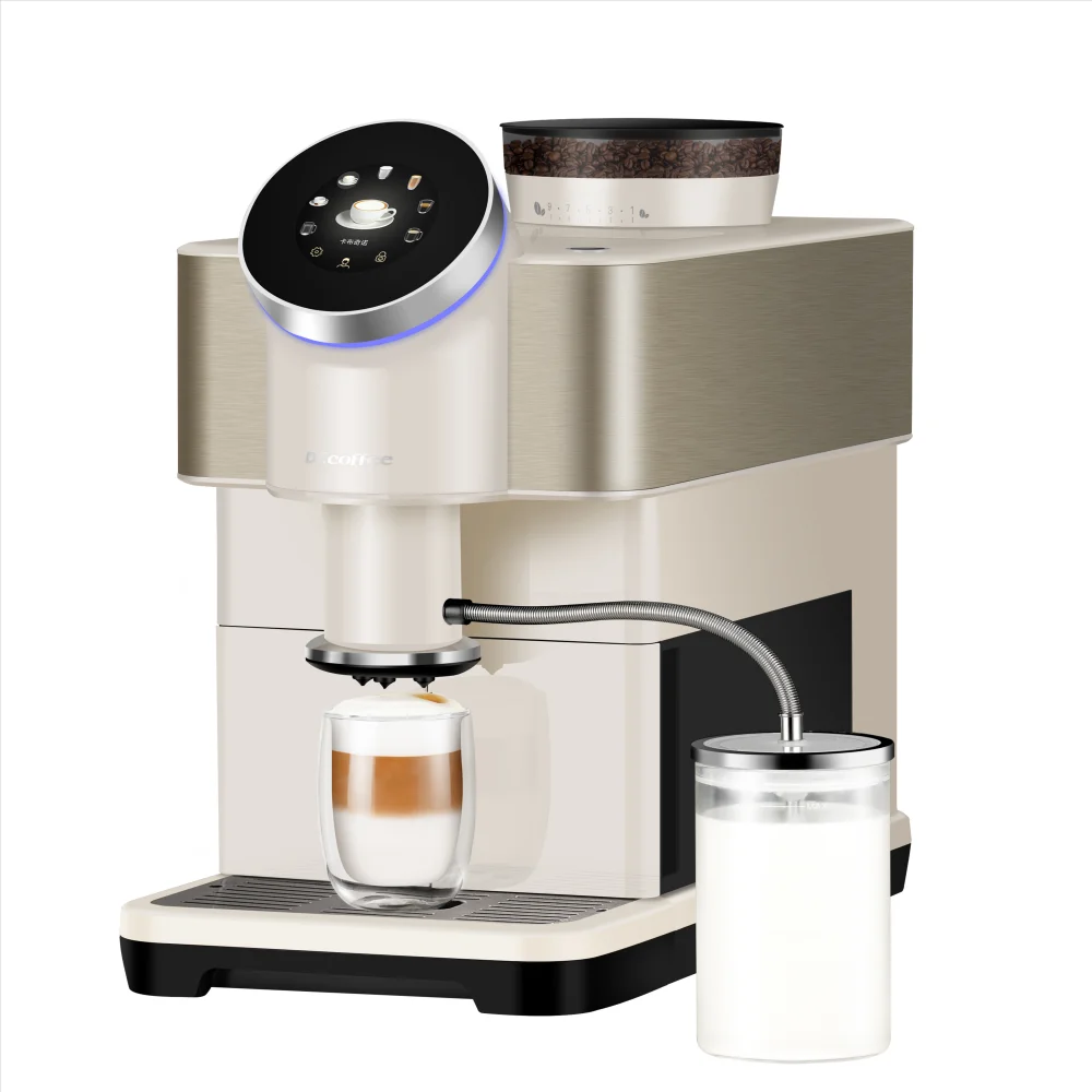 Dr.Coffee H2 White Color Fully Automatic Coffee Machine for Home