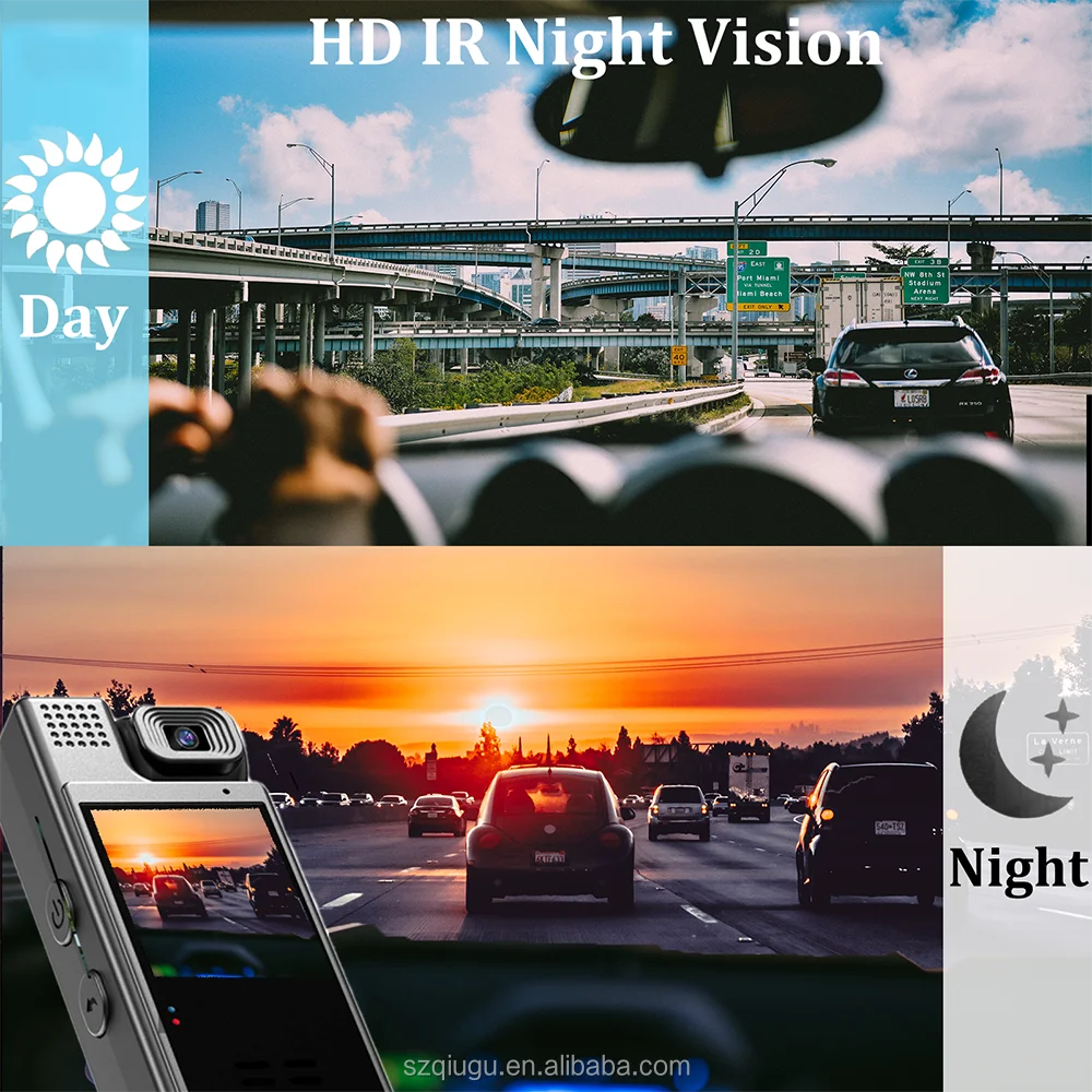MD No Wifi MIni Body Camera Home Security Cam Surveillance Cameras Indoor and Outdoor Action Sports Cameras Clip Design