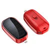 Emergency Keychain Outdoor Portable Mini Solar Powered Plug and Charge Solar Power Bank Compact External Battery Charger
