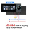 2025 New Arriving WiFi 6 Inch Smart Home Automation Background Music Amplifier LCD Smart Home Gateway