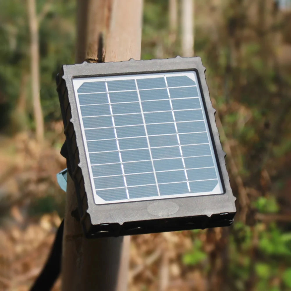 Trail Camera Solar Panel Kit With Battery 8000mah 12v Mini 3 Watt Hunting Camera IP66 Waterproof Solar Charger for Outdoor Cam