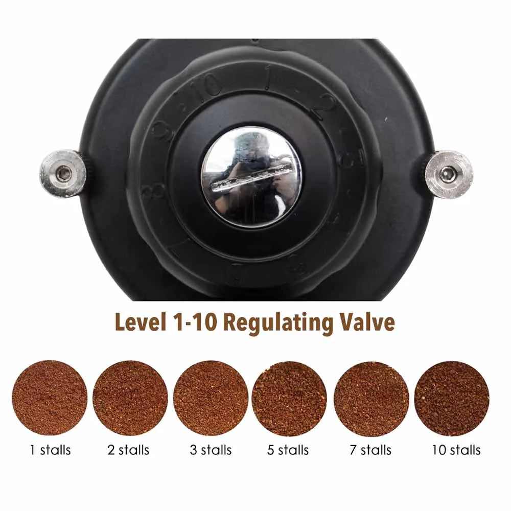 Xeoleo Electric Coffee Grinder Household Automatic Coffee Bean Milling Machine Espresso Coffee Grinder1~8 Gears Adjustable
