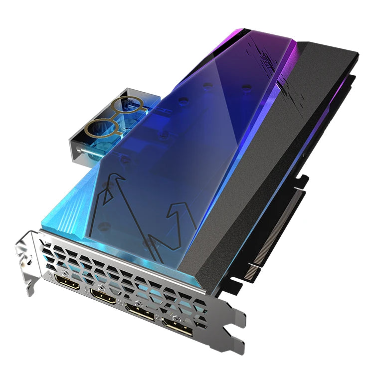 GIGABYTE AORUS Radeon RX 6900XT XTREME WATERFORCE WB 16G Water Cooling Gaming Graphics Card with GDDR6 Memory Support OverClock