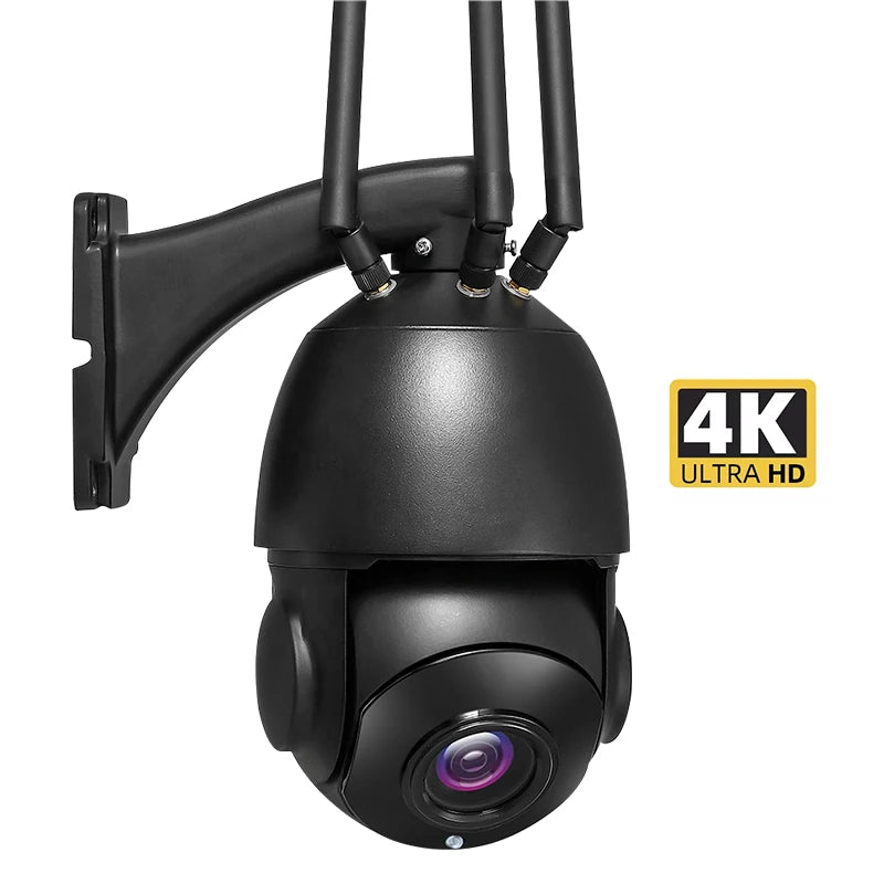 4G Ptz Wifi Cctv Camera Home Secure Camera System Wireless 8Mp 4K 30X Ptz Ip Speed Dome Camera Auto Tracking