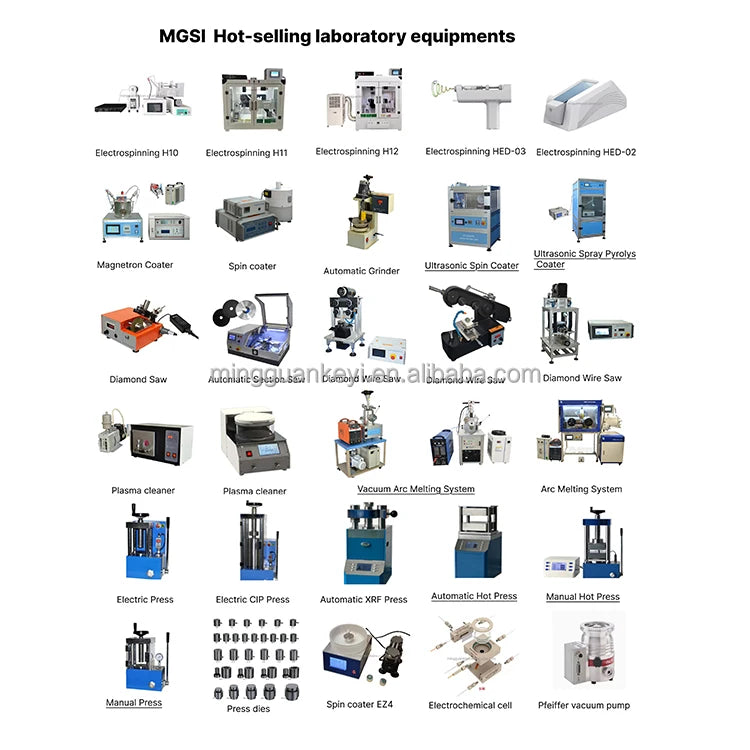 Laboratory Solid State Battery Testing Mold with Pressure Sensor and Display -Available with Mold Diameter 10.0-16.0mm - CN-SP
