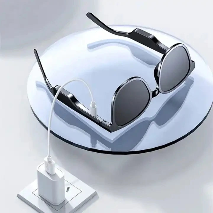 Custom Newest Wireless Speaker Headset Headphone Music Smart Glasses Digital Glass Audio Blue Tooth Sunglasses Smart Sunglasses