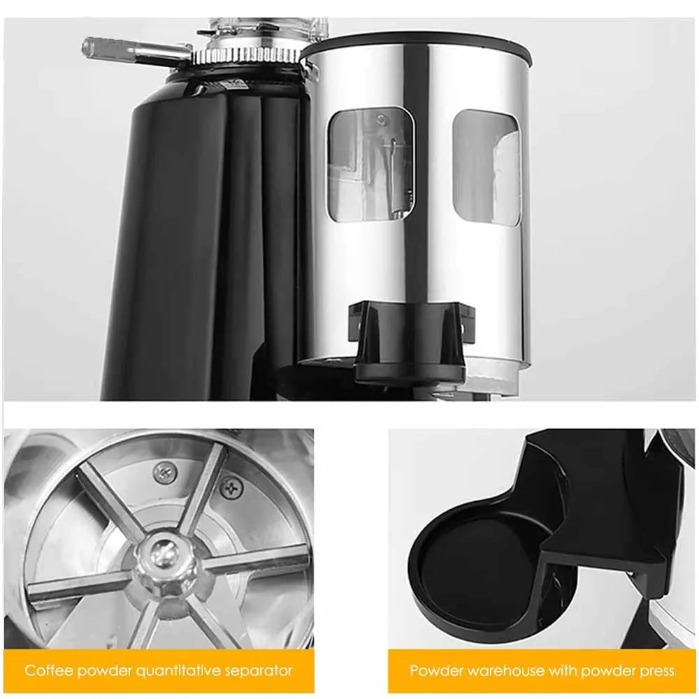 Xeoleo Commercial Electric Coffee Grinder 350W Espresso Coffee Grinder 1/2HP Automatic Coffee Milling Maker Bean Grinder