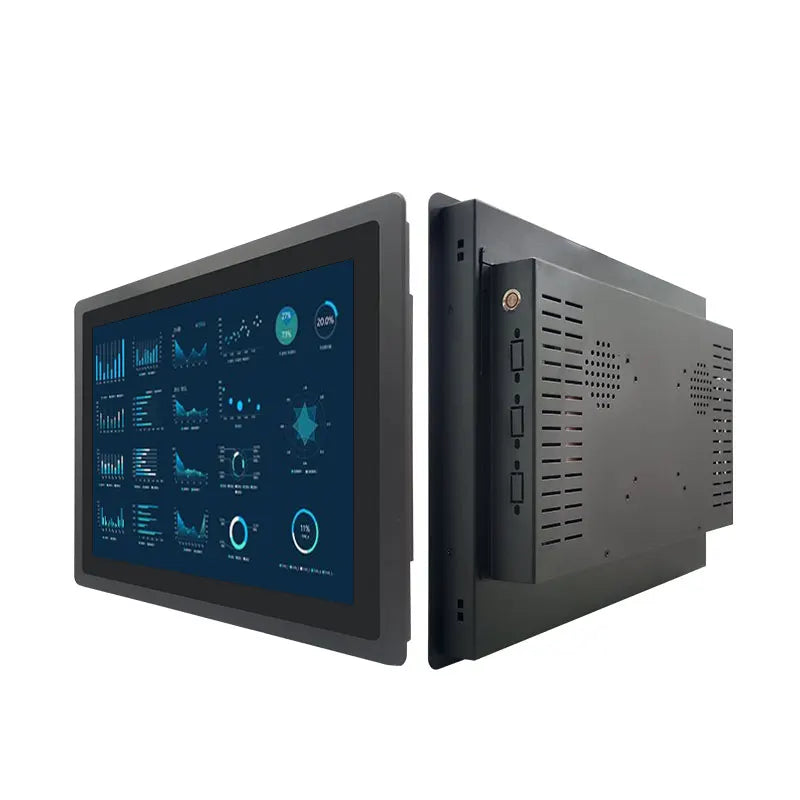 10-Inch All-in-One Android Tablet Desktop Embedded VESA100*100mm Industrial Panel PC Linux J1900 J4125 I3 I5 I7 DVI Touch Screen