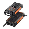 Outdoor Portable Solar Power Bank 20000mah Mobile Power Bank Charger Solar Powered Board Battery Charger With Light Compass