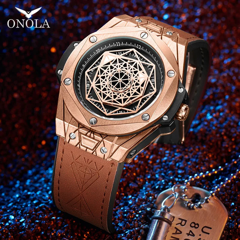 ONOLA Brand 3810 Men'S Watches Sport Hand Watch Men Waterproof Men Watches Luxury
