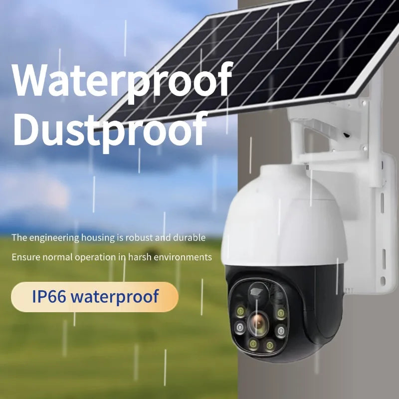 Camera Wifi V380 Outdoor Camera High Quality Hot Sale Solar Security Camera