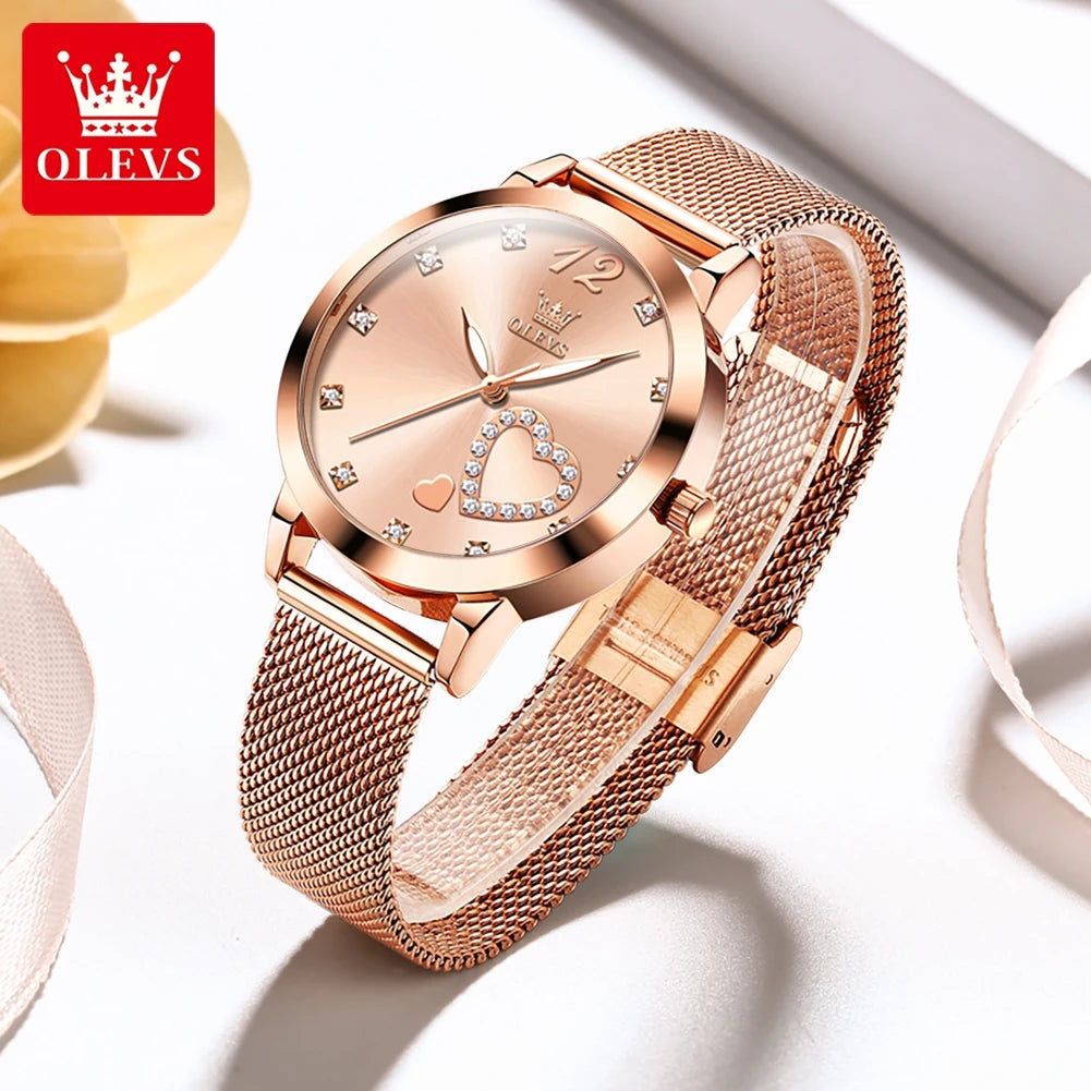 OLEVS Watch 5189 Hot Selling Brand Popular Women's Watches Good Quality Quartz Movement 3ATM Waterproof Ladies Watch