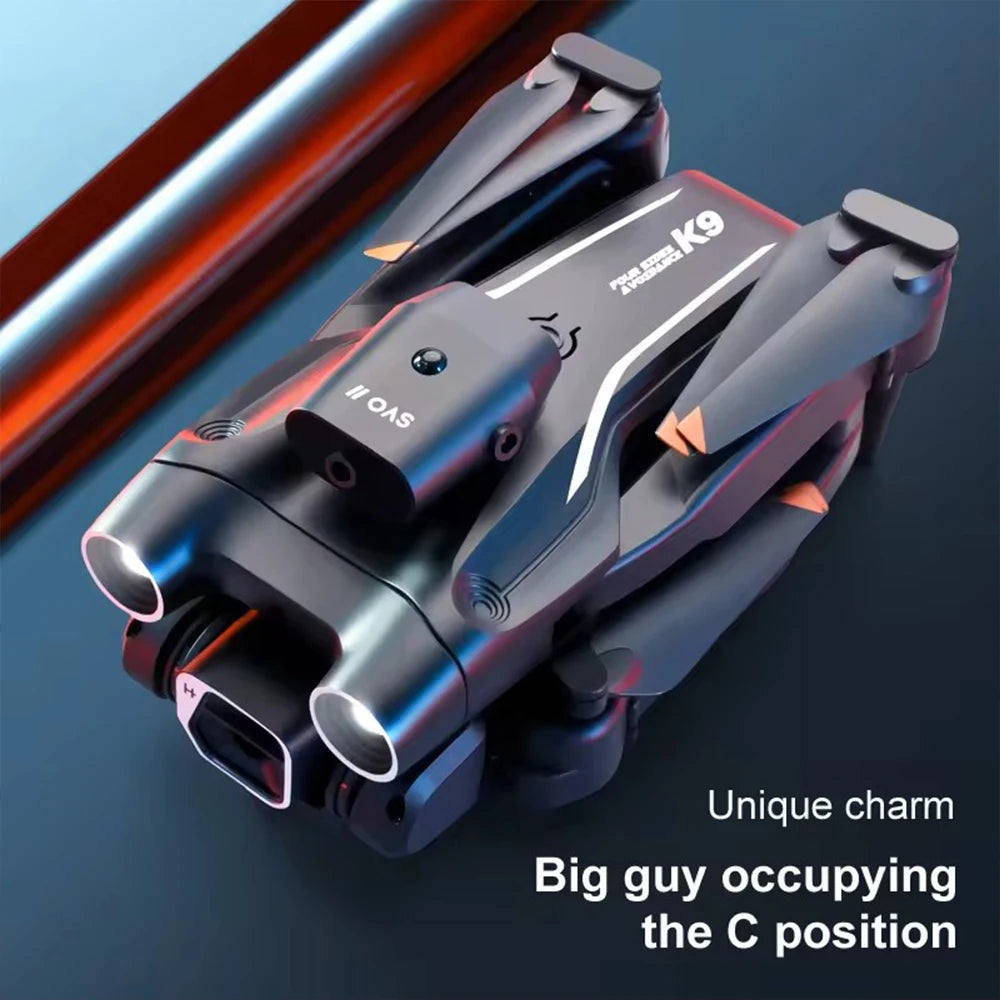 New K9 PRO MINI Drone 4K HD Dual Camera WiFi FPV Air Pressure Altitude Hold Foldable Quadcopter RC Drone Kid Toy GIft