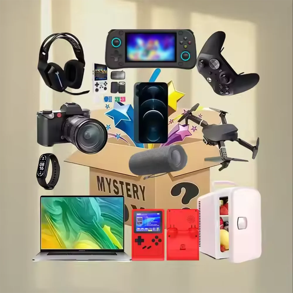 Limited Edition 3C Digital Smart Home Devices Wearable Tech Phone Accessories 500 Sets Worldwide Electronics Mystery Box Box