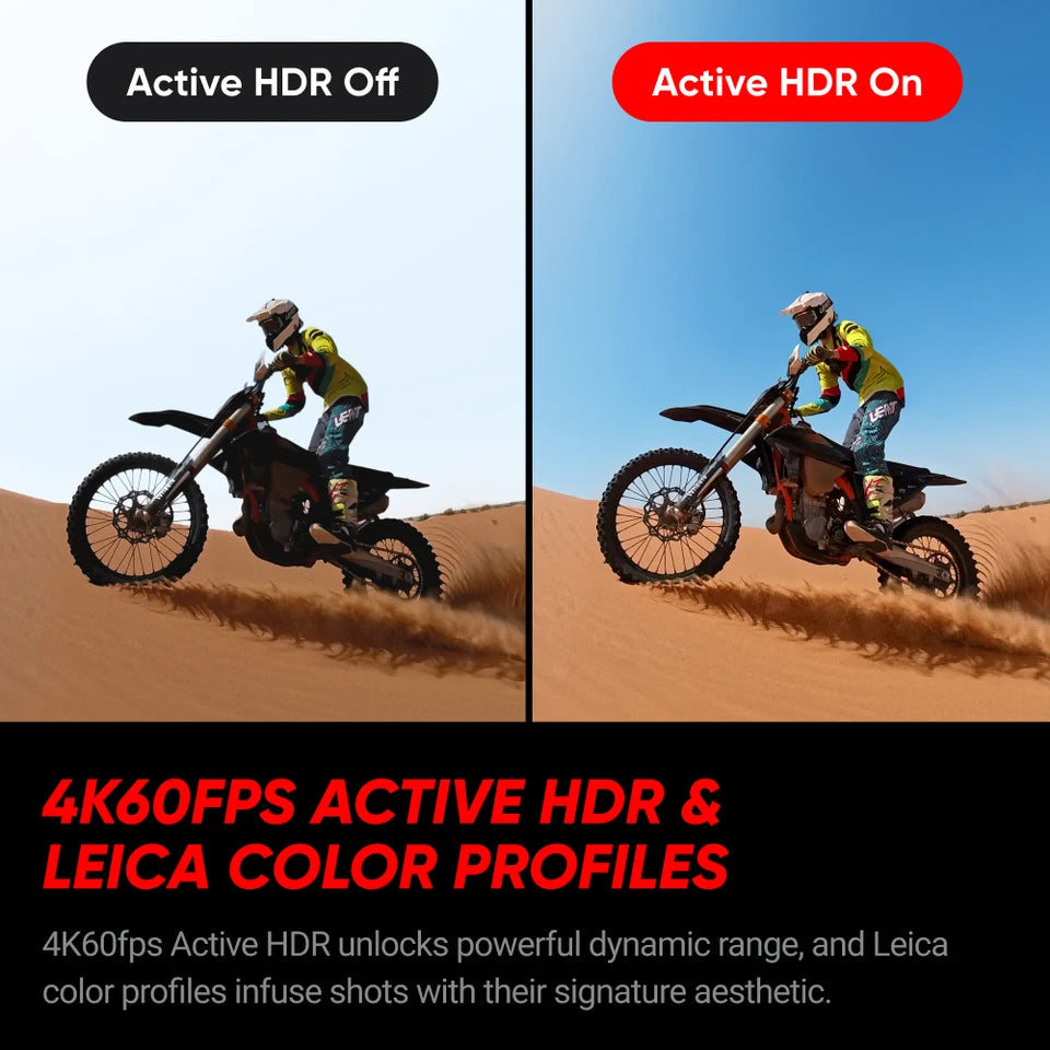 Insta360 Ace Pro 2-8K Waterproof Action Camera Co-Engineered CMOS Dual AI Chip Exceptional Low Light Performance 360 Camera