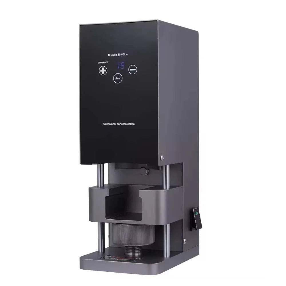 XEOLEO  Commercial 58mm Tamper Machine Aluminum Electric Coffee Powder Press Tool Automatic Coffee Grinder