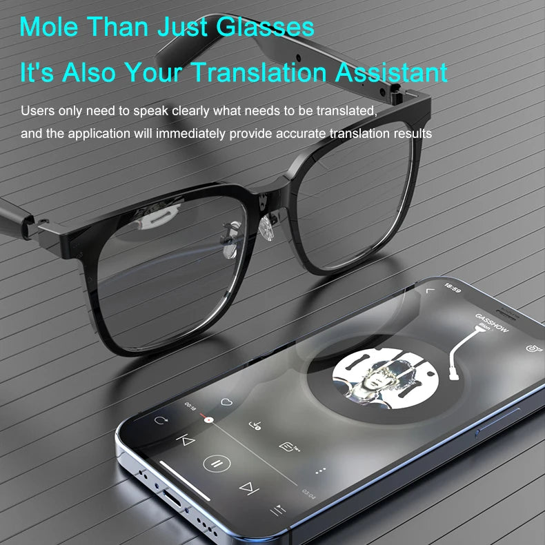 SG-18 Pro AI Smart Glasses with Simultaneous Interpretation: Break Language Barriers in Travel and Cross Cultural Communication