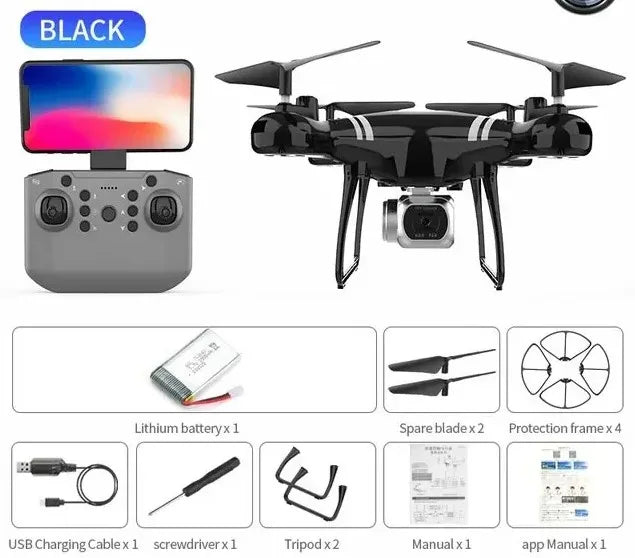 KY101 Max with 4K HD Camera WIFI FPV RC Quadcopter Altitude Hold Helicopter One Key Return Professional Drones