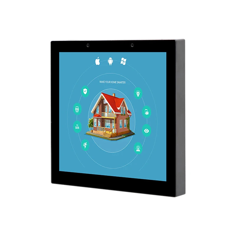 4 Inch for Zigbee/WiFi/Ethernet Android 11 Smart Home Central Control Touch Panel Light Switch with Remote